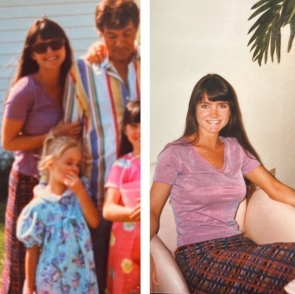 Vintage Express Rayon Basketweave Plaid Maxi Skirt Size 7/8 Juniors USA Womens S - Picture 4 of 16